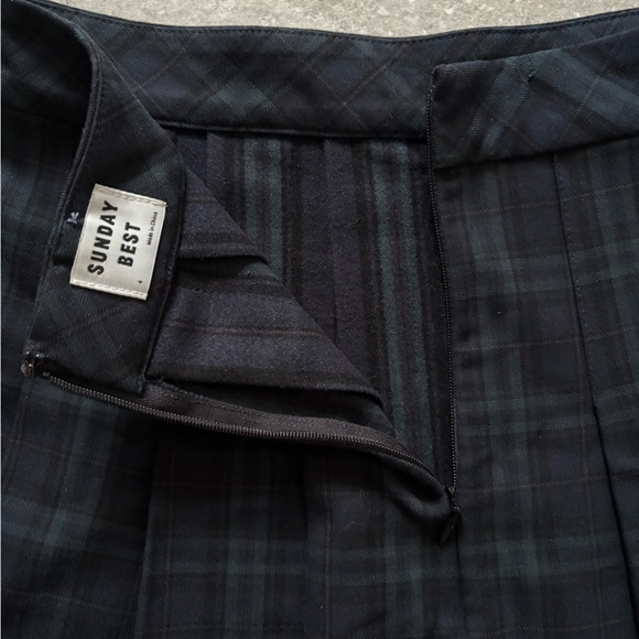 Sunday Best Olive Mini Skirt - Picture 3 of 4